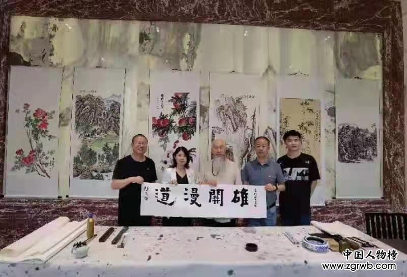 醮墨歌盛世 丹心頌黨恩 喜慶建黨百年華誕渠英輝書法作品展在京啟幕